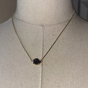 Kendra Scott Gold Tess Iridescent Drusy necklace